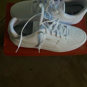 Puma Men's Classic White Sneakers